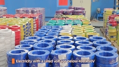 Zuivere koperen geïsoleerde elektrische kabels voor huishoudens, van fabriek