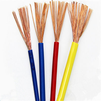 kopen Elektrische enkelkernkoperdraad 4mm 450V aanpasbare PVC-stroomkabel online manufacture