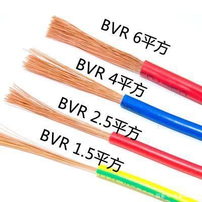 kopen Bvr 6mm PVC isolatie kabelhuis bedrading PVC stroomkabel aanpasbaar online manufacture
