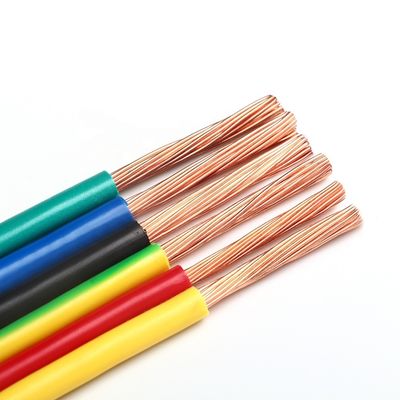 kopen 1.5mm 2.5mm 4mm 6mm PVC isolatie koper elektriciteitskabel voor gebouwen online manufacture