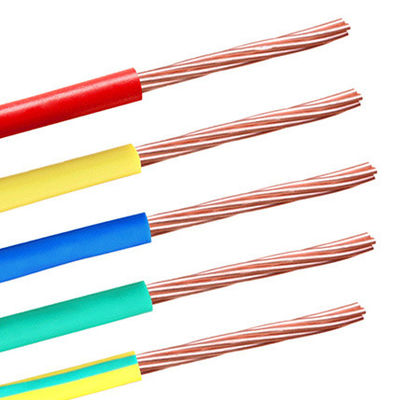 Eenvoudig geïsoleerde PVC-kabeldraad voor gebouwen/constructies