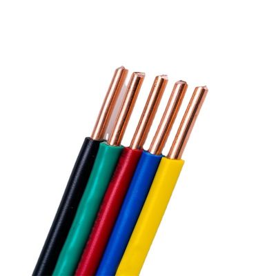 990,9% Pure Copper Conductor Geïsoleerde BVR elektrische draden voor optimale prestaties