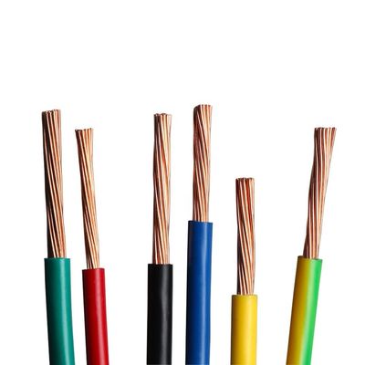 Stranded conductor PVC geïsoleerde elektrische kabels en draden voor aangepaste huislijnen