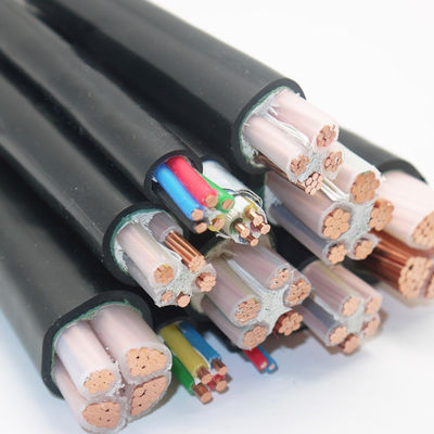 Ondergrondse stroomkabel NYY 5X6mm met 0,6/1 KV PVC-isolatie en kopergeleider