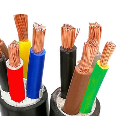 4 kern 1,5 mm 2,5 mm 4 mm 6 mm lage spanning PVC geïsoleerde en omhulde elektrische draad