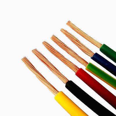 Gepersonaliseerde lengte PVC beklede koperdraad Vlamvertrager BVR draad voor huishouden