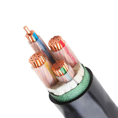 Gepersonaliseerde lengte Verwarming 0,6/1kv XLPE Geïsoleerde PVC-omhulde Cu-geleider 4X25 1X16mm