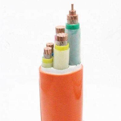 Laagspanningsvlamvertragend stroomkabel PVC-jas en koperen geleider