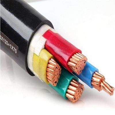 4X120mm PVC-jas 3 fase pantserde stroomkabel voor ondergrondse elektrische behoeften