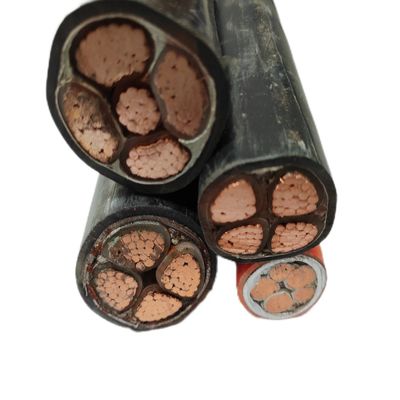 16mm-95mm Nyy laagspanning 5 kern stroomkabel XLPE draad Cu PVC omhulde grond 25mm-35mm Groottes